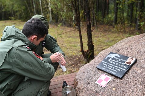 Upamiętniliśmy ppłk pil. Jerzego  Stonsieka