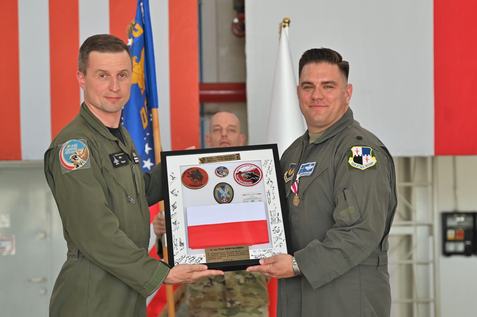 Zmiana Dowódcy Aviation Detachment.